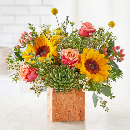Sunflower Season Bouquet –  Awesome Blossom Florist, San Antonio TX