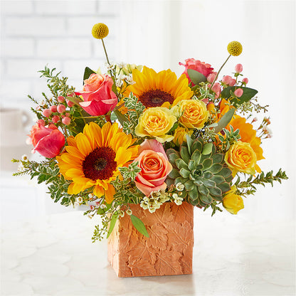 Sunflower Season Bouquet –  Awesome Blossom Florist, San Antonio TX