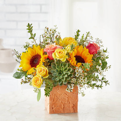 Sunflower Season Bouquet –  Awesome Blossom Florist, San Antonio TX