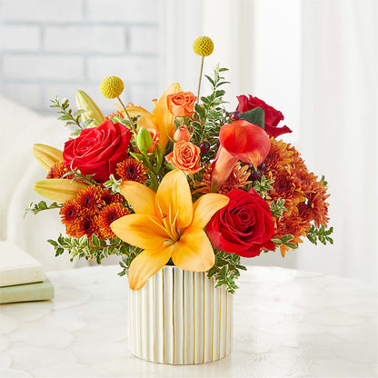 Scarlet Skies Bouquet –  Awesome Blossom Florist, San Antonio TX