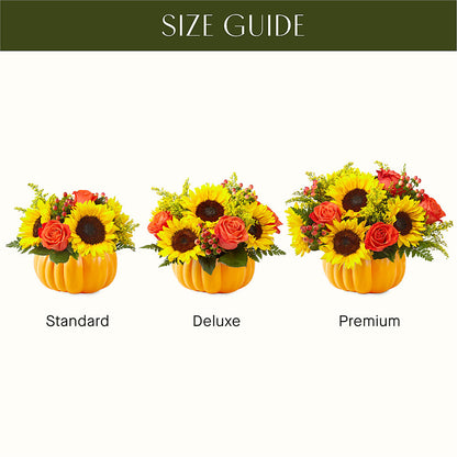 Pick of the Patch Pumpkin Bouquet –  Awesome Blossom Florist, San Antonio TX