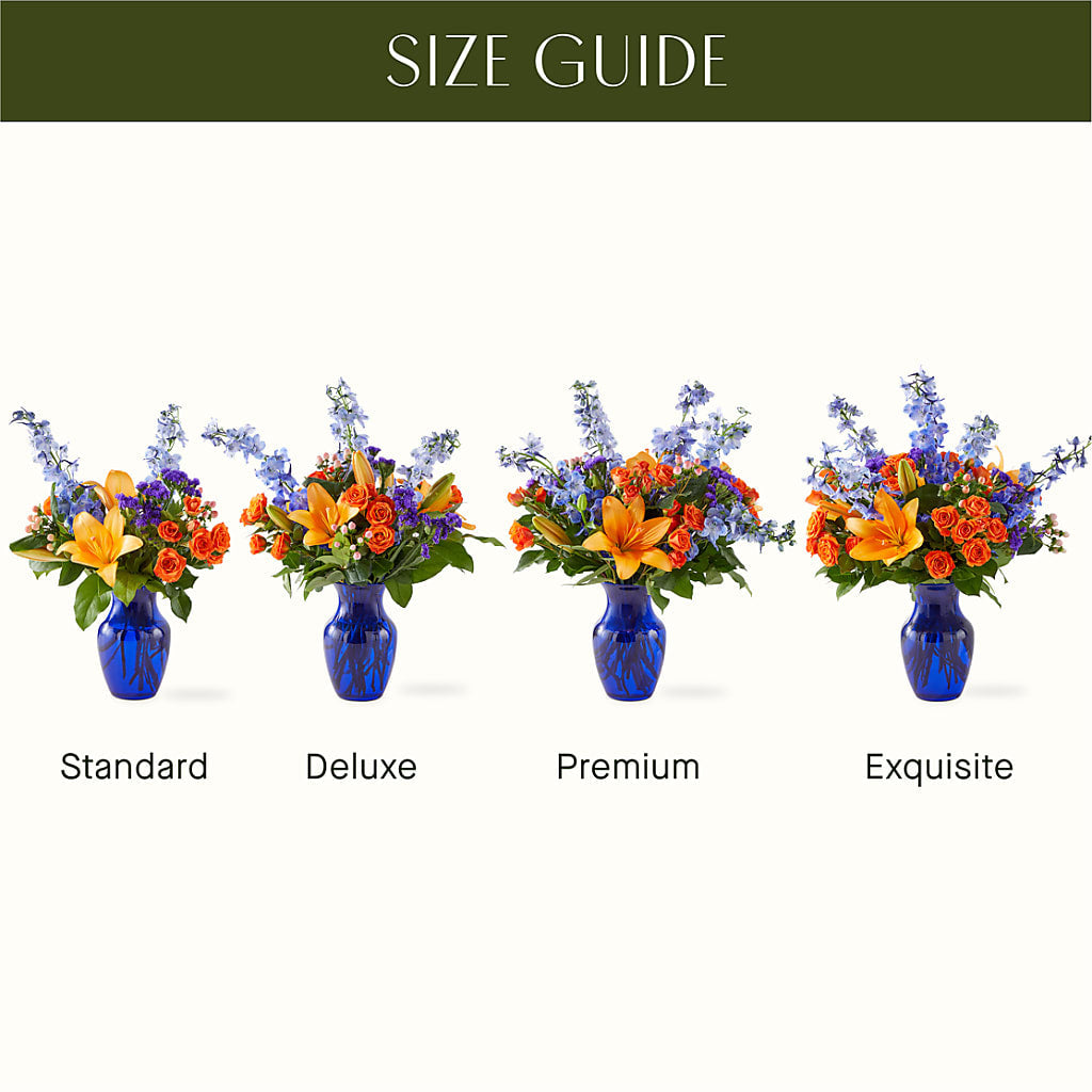 Radiant Citrus Bouquet –  Awesome Blossom Florist, San Antonio TX