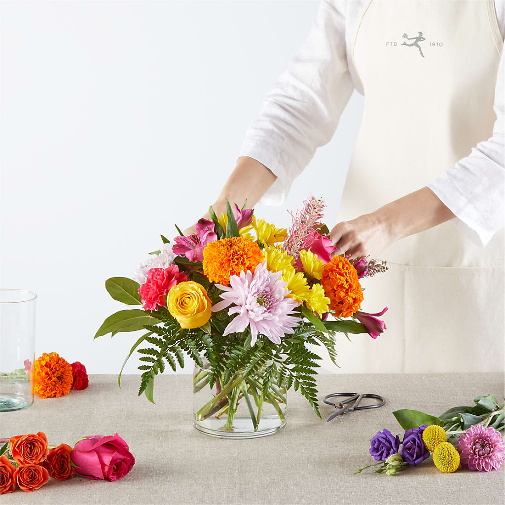 Feast of Color – A Florist Original –  Awesome Blossom Florist, San Antonio TX