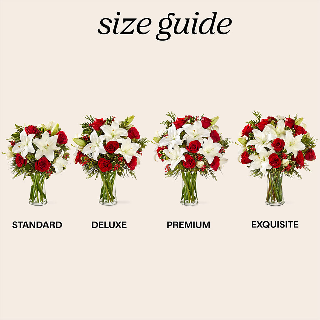 Sparkling Snowflakes Bouquet –  Awesome Blossom Florist, San Antonio TX