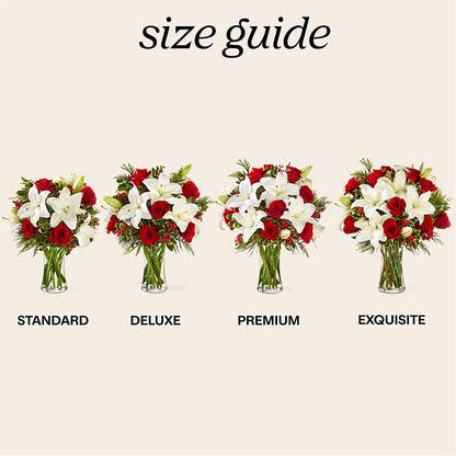 Sparkling Snowflakes Bouquet –  Awesome Blossom Florist, San Antonio TX