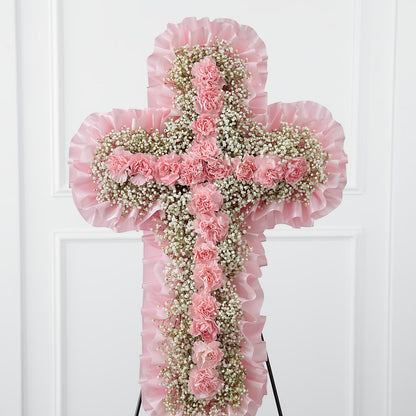 Angel's Cross Easel –  Awesome Blossom Florist, San Antonio TX