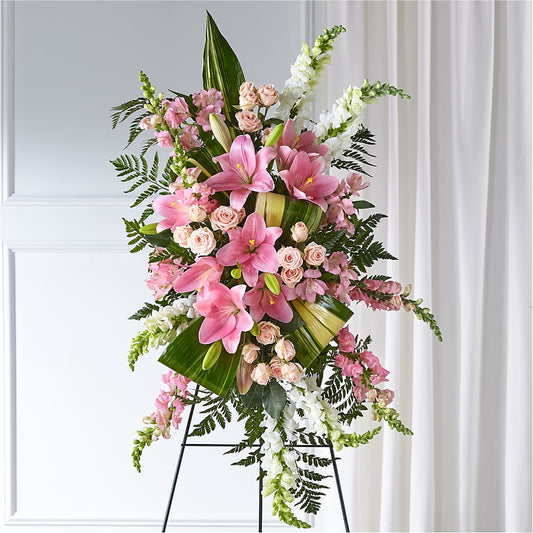Elegant Embrace Standing Spray –  Awesome Blossom Florist, San Antonio TX