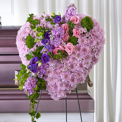 Treasured Love Standing Heart –  Awesome Blossom Florist, San Antonio TX