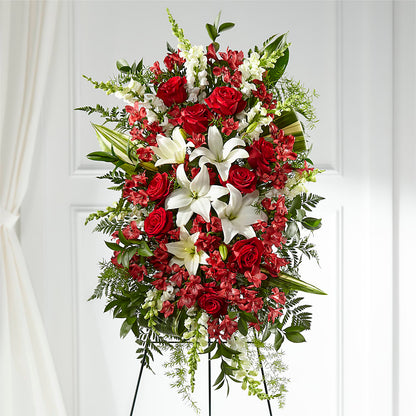 Everlasting Memory Standing Spray –  Awesome Blossom Florist, San Antonio TX
