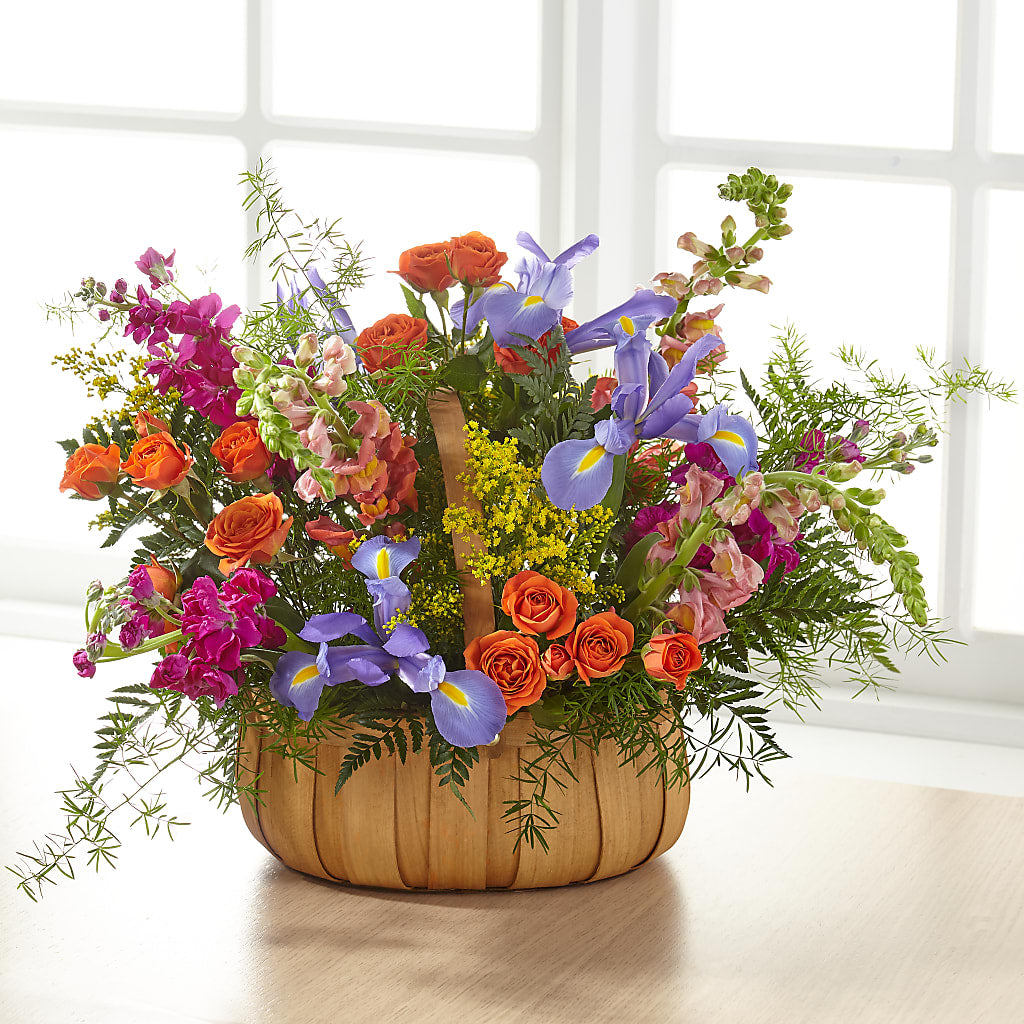 Garden of Life Basket –  Awesome Blossom Florist, San Antonio TX