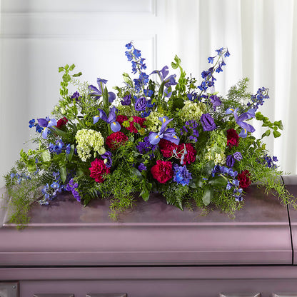 Always Treasured Casket Spray –  Awesome Blossom Florist, San Antonio TX