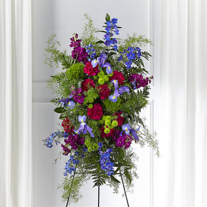 Heavenly Skies Standing Spray –  Awesome Blossom Florist, San Antonio TX