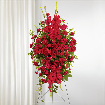 From the Heart Standing Spray –  Awesome Blossom Florist, San Antonio TX