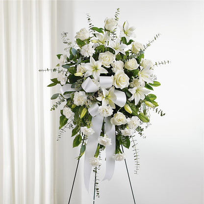 With Care Standing Spray –  Awesome Blossom Florist, San Antonio TX