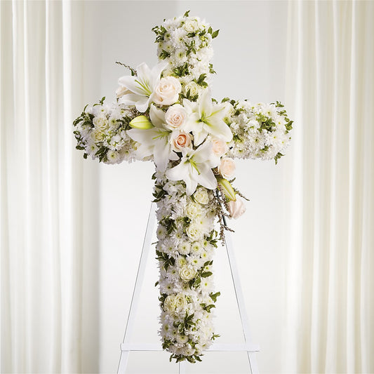 Spiritual Guidance Standing Spray –  Awesome Blossom Florist, San Antonio TX