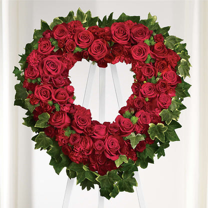 Wholehearted Standing Spray –  Awesome Blossom Florist, San Antonio TX