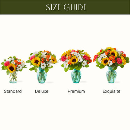 Sun-drenched Blooms Bouquet –  Awesome Blossom Florist, San Antonio TX