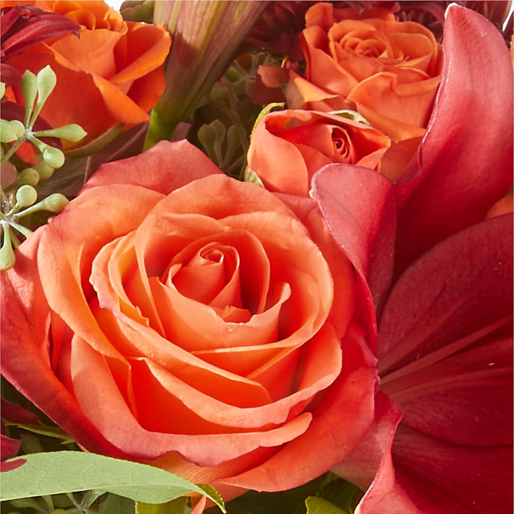 Crimson Leaves Bouquet –  Awesome Blossom Florist, San Antonio TX