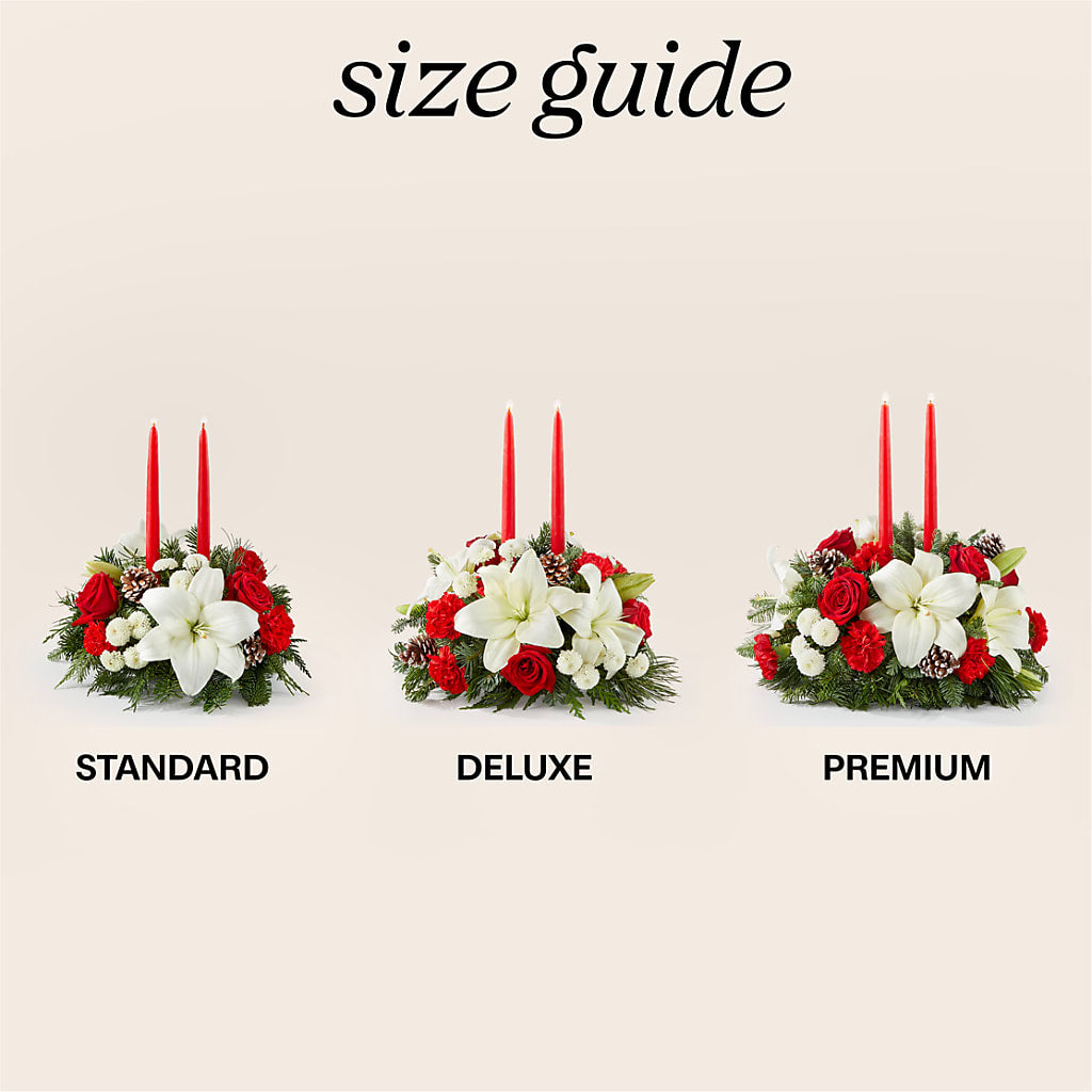 Seasonal Festivities Centerpiece –  Awesome Blossom Florist, San Antonio TX