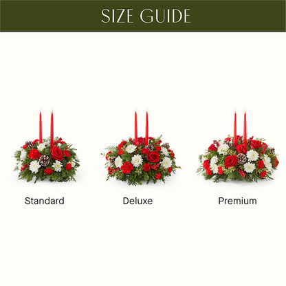 Holiday Soiree Centerpiece –  Awesome Blossom Florist, San Antonio TX