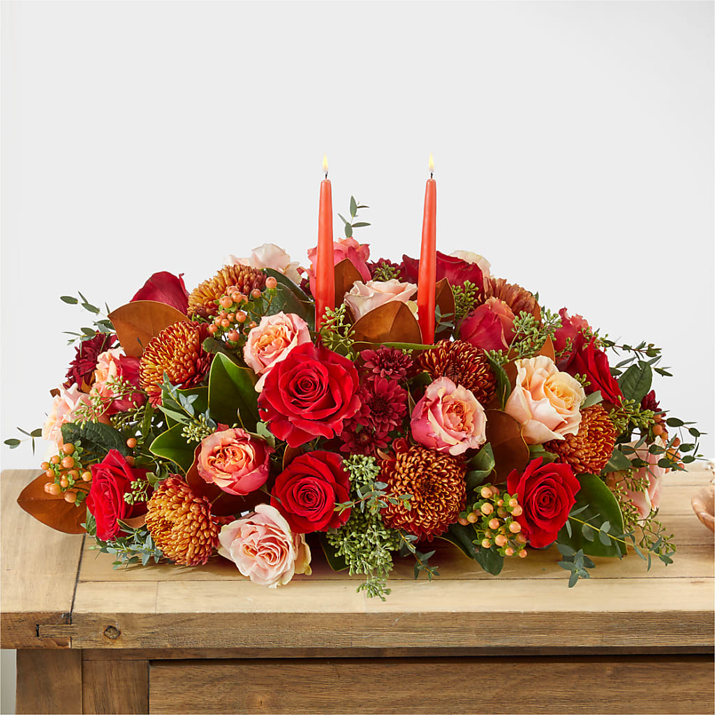 Gather Near Centerpiece –  Awesome Blossom Florist, San Antonio TX