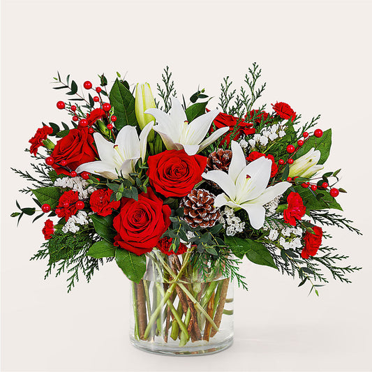 Best in Snow Bouquet –  Awesome Blossom Florist, San Antonio TX
