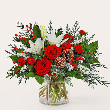 Best in Snow Bouquet –  Awesome Blossom Florist, San Antonio TX